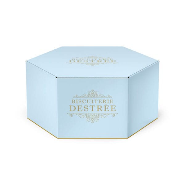 Blue gift box of 5 x 100g